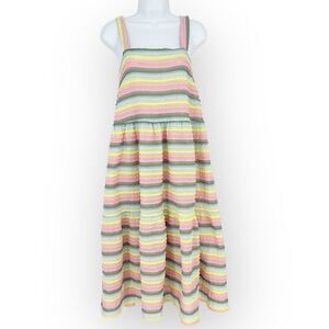COREY‎ LYNN CALTER NWT XS Pastel Ribbon Band Nova Dress MIDI Cottagecore